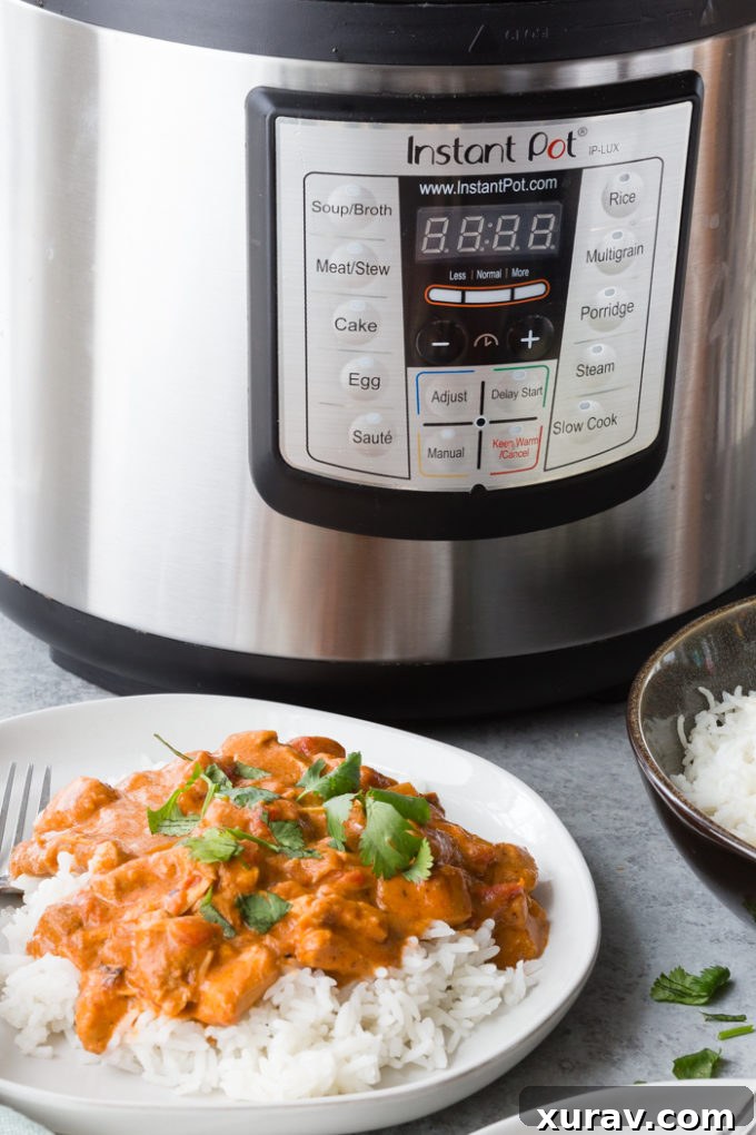 Easy Instant Pot Chicken Tikka Masala 3 Easy instant pot tikka masala with deep rice aroma and flavors