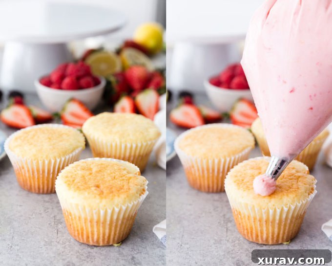 Lemon cupcakes with a lemon raspberry buttercream, start wit a cake mix but better than the box