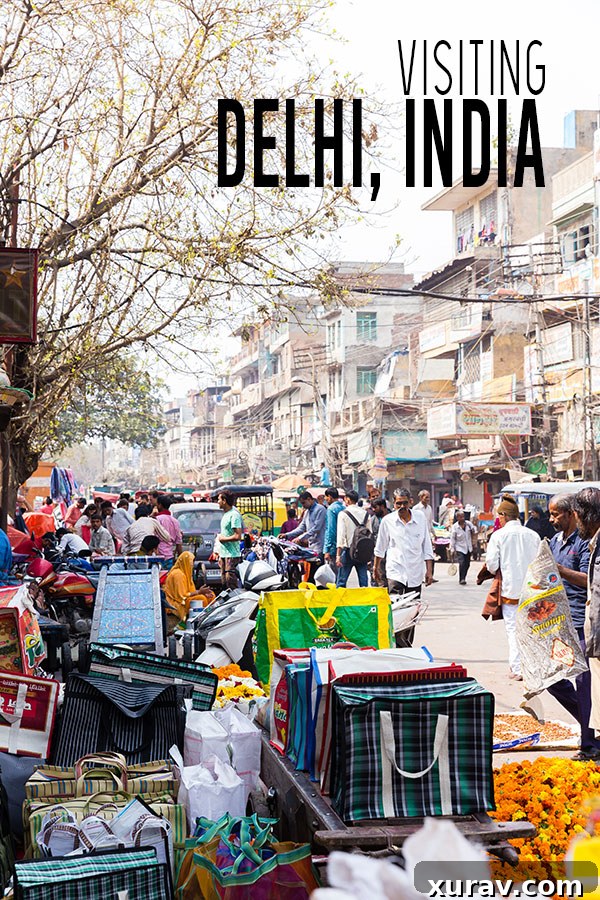 Delhi India, visiting the vibrant streets of Old Delhi