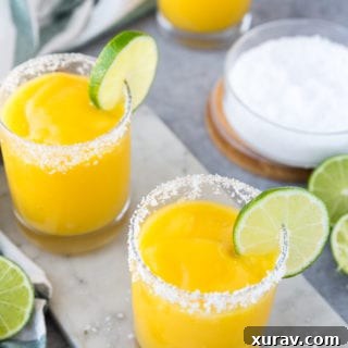 3 frozen mango margaritas