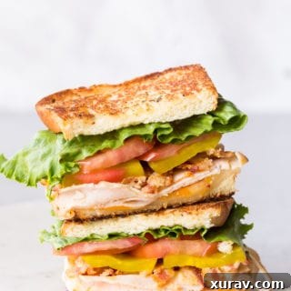 Easy Chicken Club Sandwich