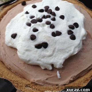 Chocolate Marshmallow Cream Cheese Refrigerator Pie