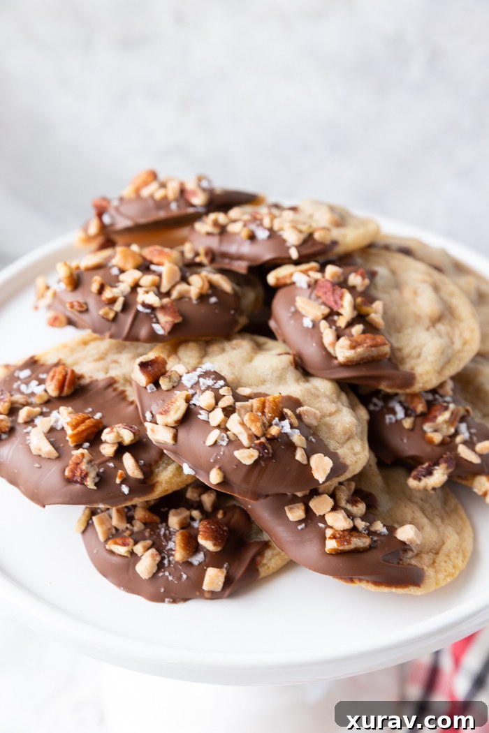 Toffee Pecan Christmas cookies