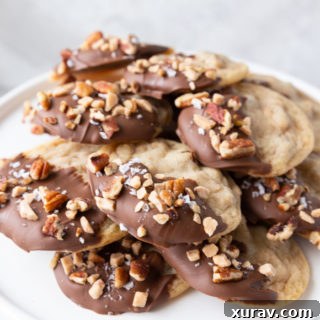 Toffee Pecan Christmas cookies