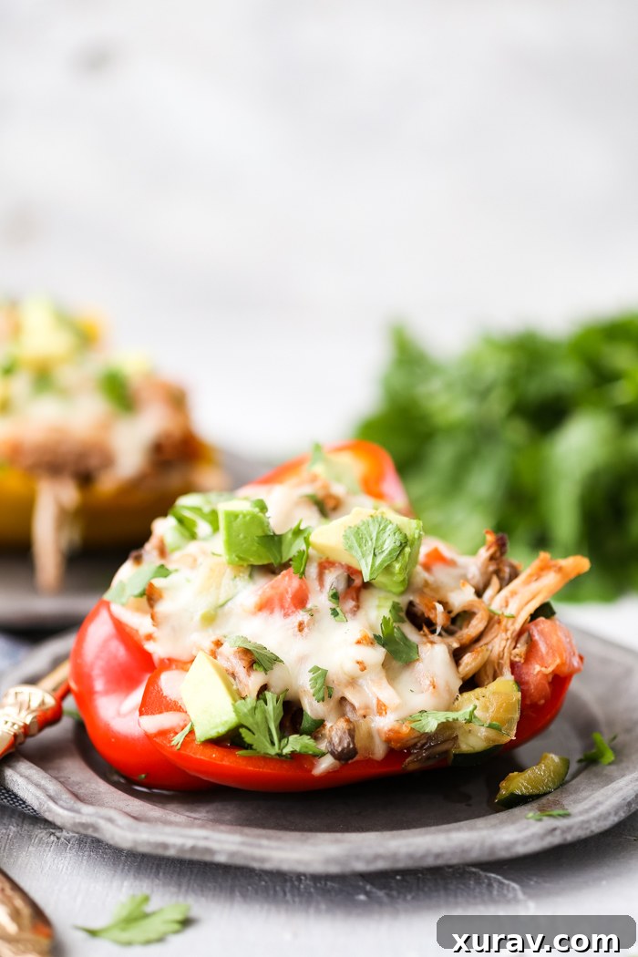 Easy to make pork stuffed peppers