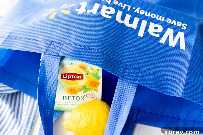 Choosing detox tea from Walmart