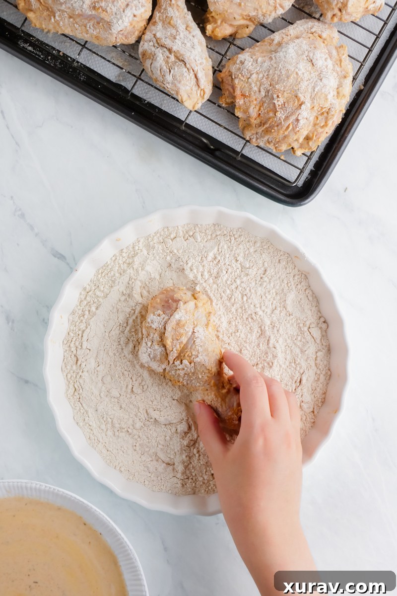 Double Dredged Chicken