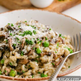 Delicious Mushroom Risotto