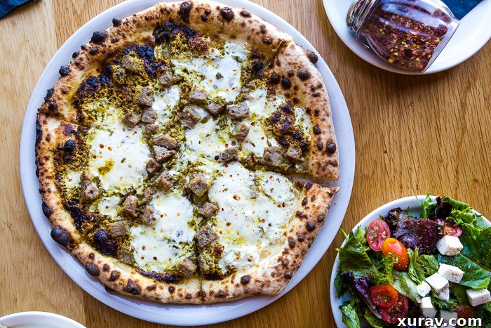 Wood-fired pizza from Racca's Pizzeria Napoletana in Casper