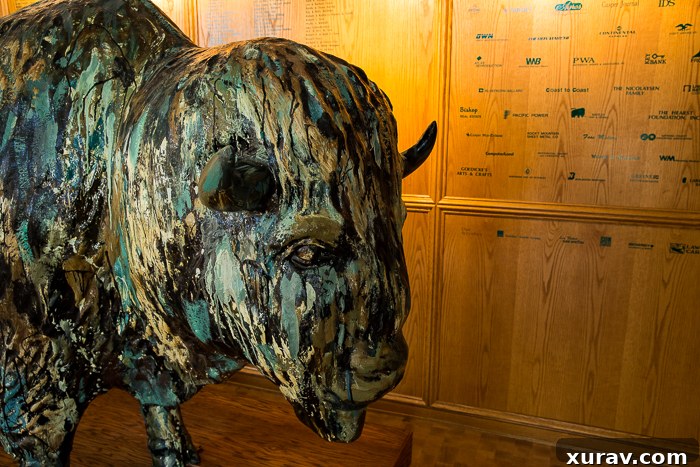 Contemporary art exhibit at the Nicolaysen Art Museum in Casper, Wyoming