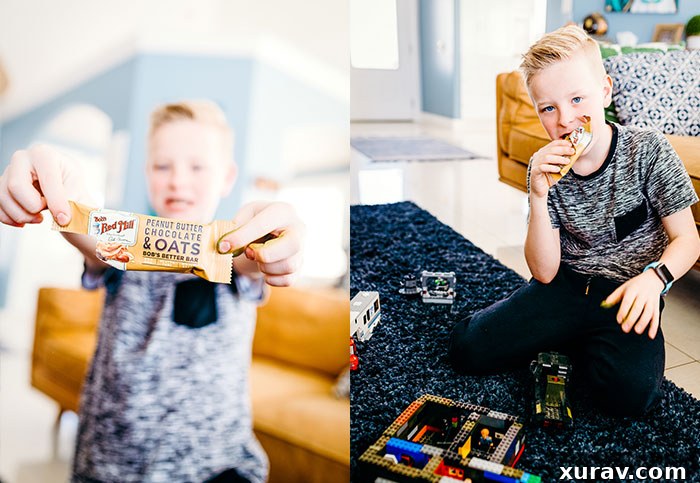 Assorted Bob's Bars flavors displayed