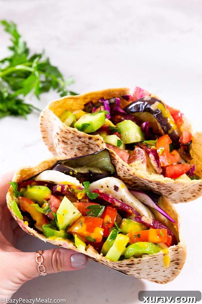 Sabich Sandwich Platter