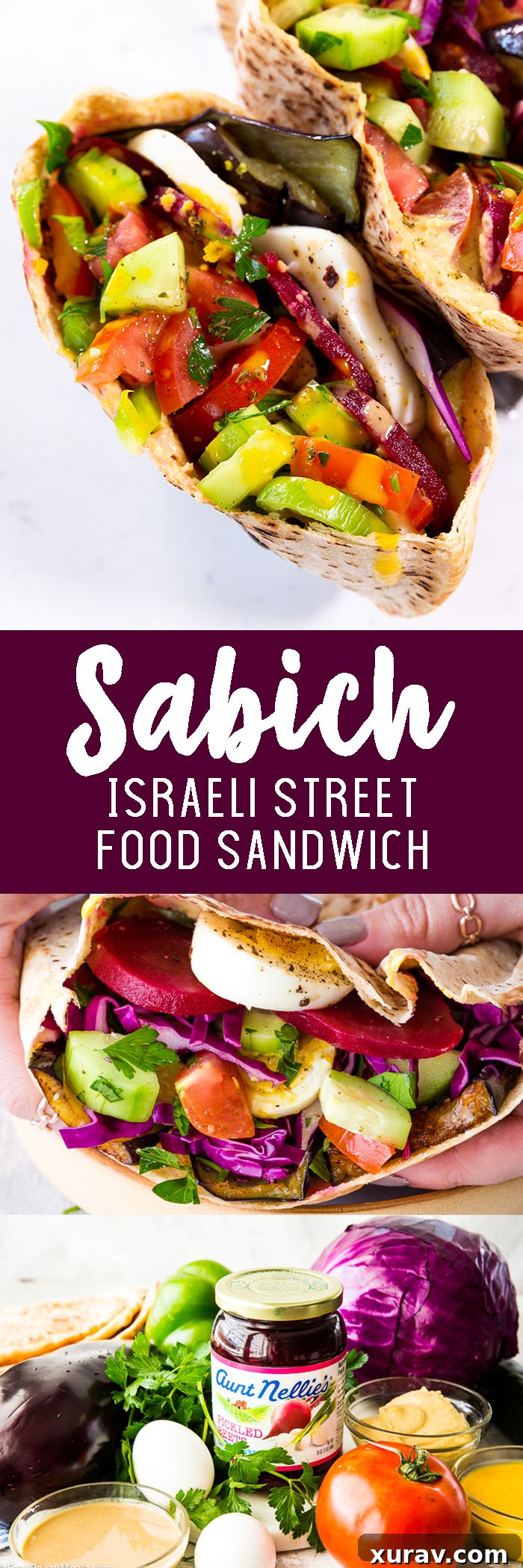 Sabich Pinterest Pin