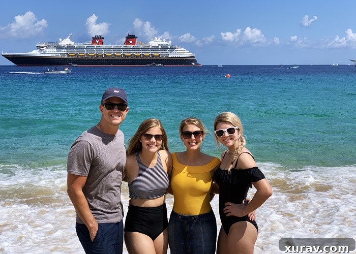 Families enjoying a Disney Cruise