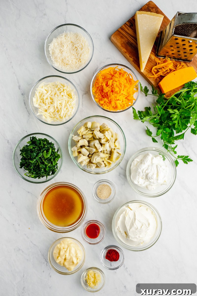 Creamy Instant Pot Spinach Dip