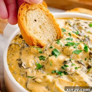 Instant Pot Spinach Dip