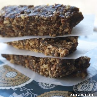 Homemade Date and Nut Bars