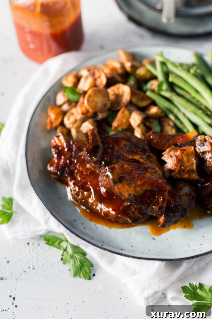 Delicious BBQ Country Style Pork Ribs slow-cooked to perfection