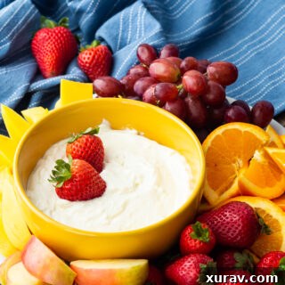 End of the Rainbow Fruit Dip