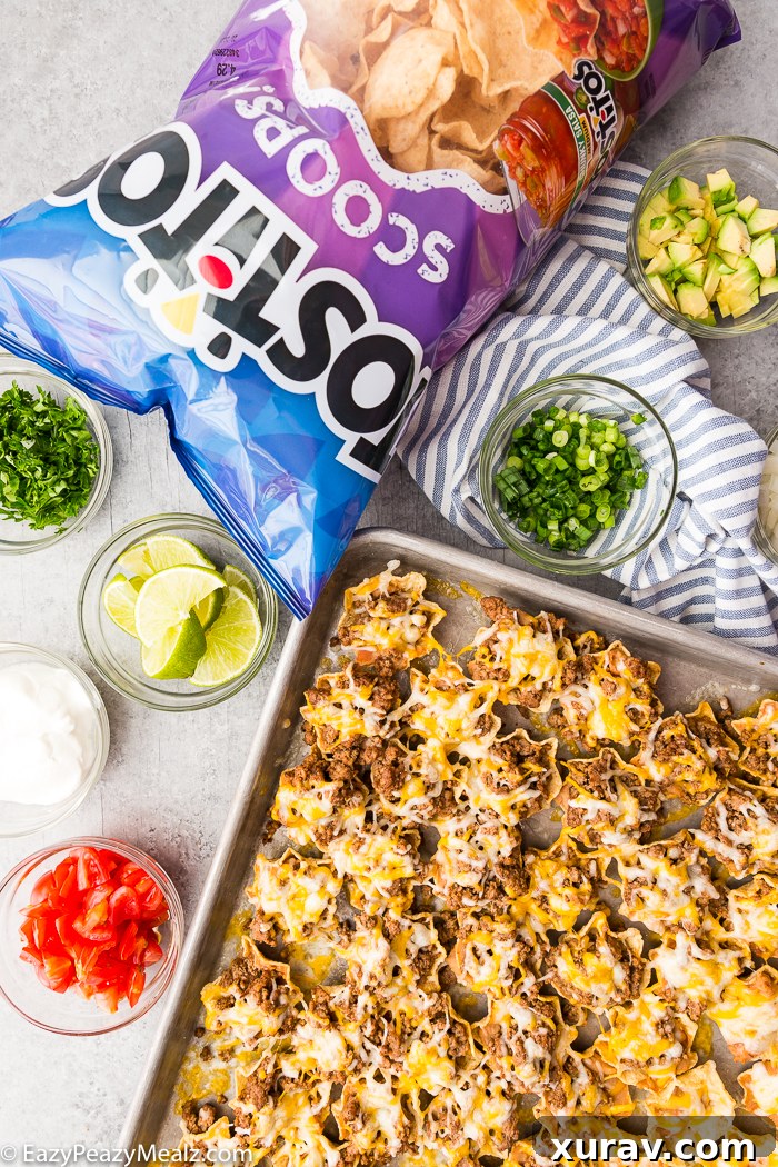 Taco bites after being baked.