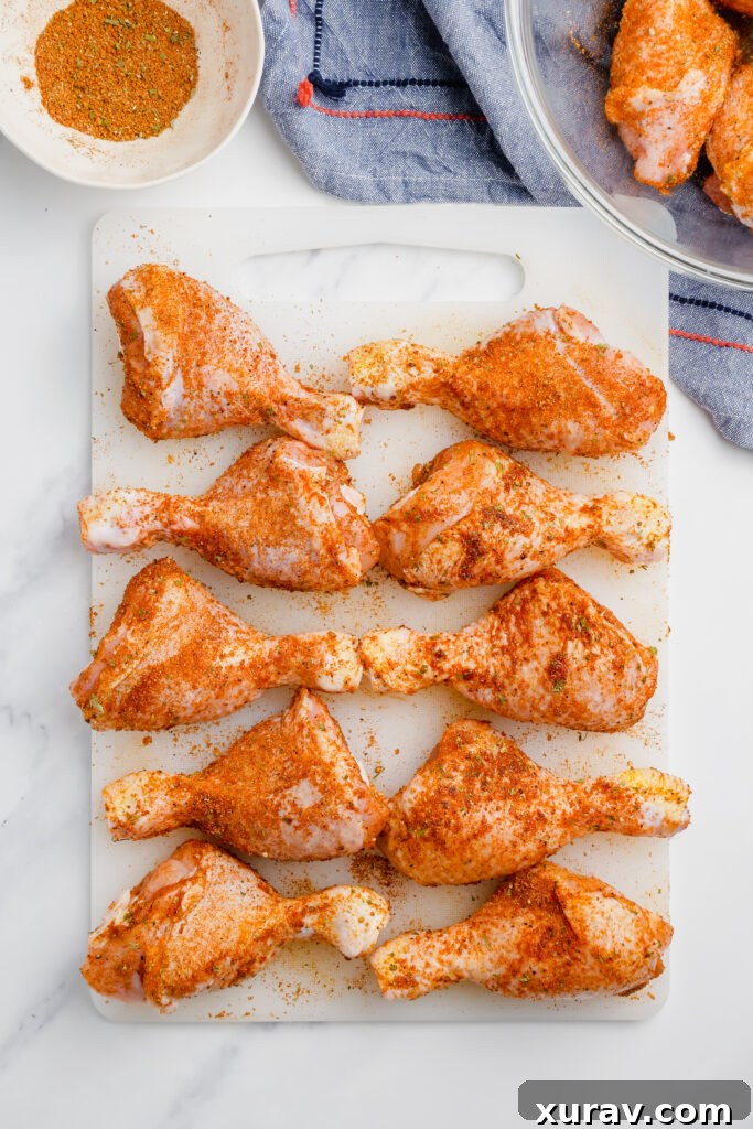 Slow Cooker Bbq Drumsticks on cutting board