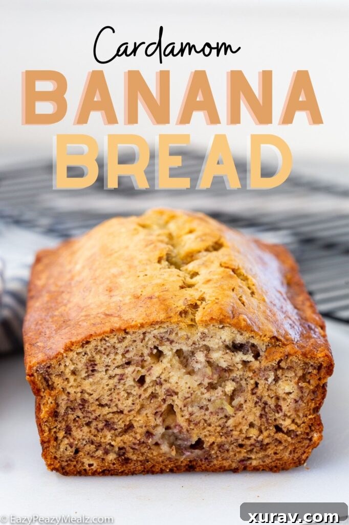 Cardamom Banana Bread