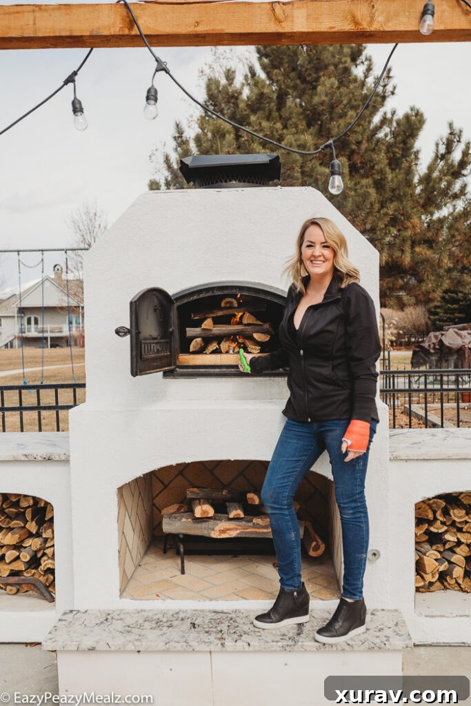 wood fired brick oven