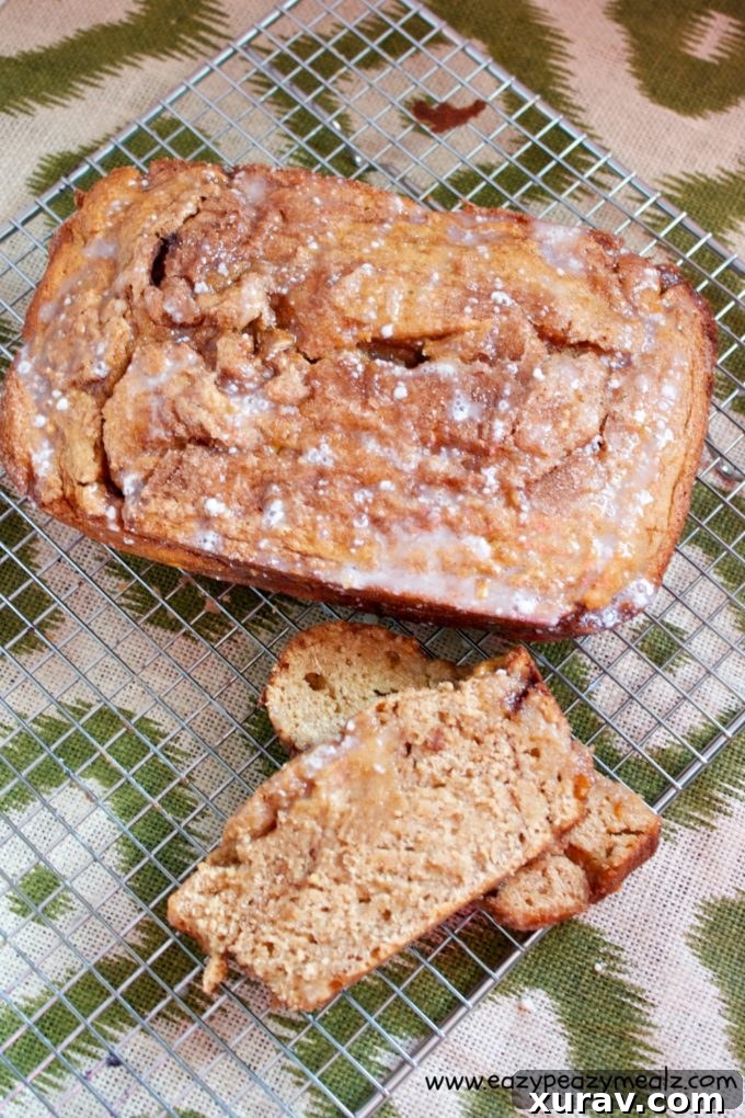 cinnamon banana bread
