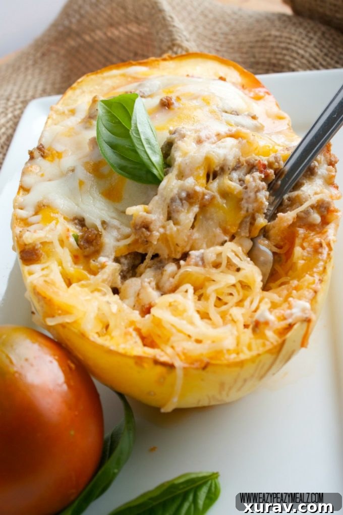 Spaghetti Squash Lasagna: Gluten-Free & Low-Carb