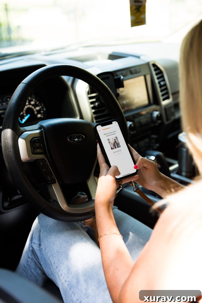 Learning a language with Babbel while waiting in a school pick up line. 