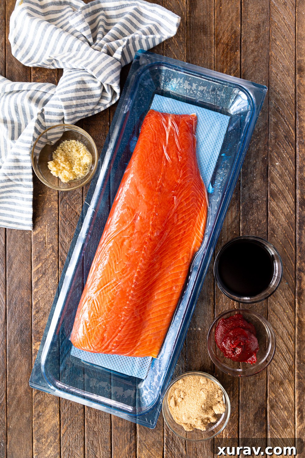 Asian Glazed Salmon 3 An Asian Marinated Salmon ingredients