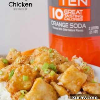 Light and Skinny Kickin' Orange Chicken