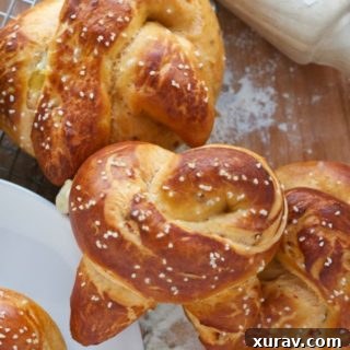 Sun Dried Tomato and Cheese Soft Pretzels