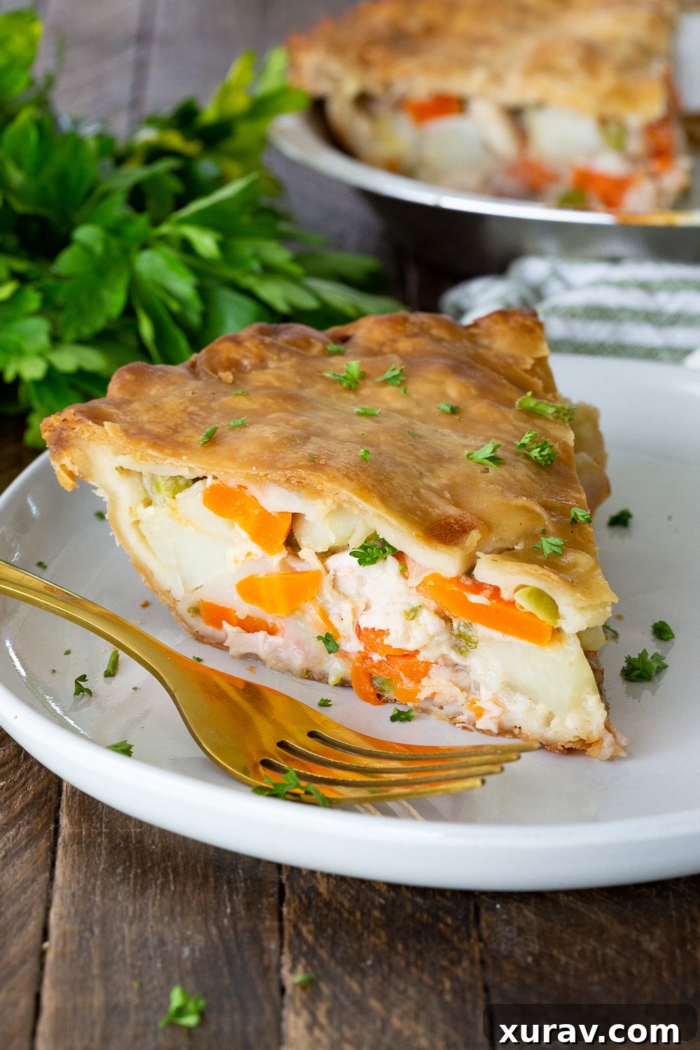 Homemade chicken pot pie, a simple recipe that is easy to make and so delicious