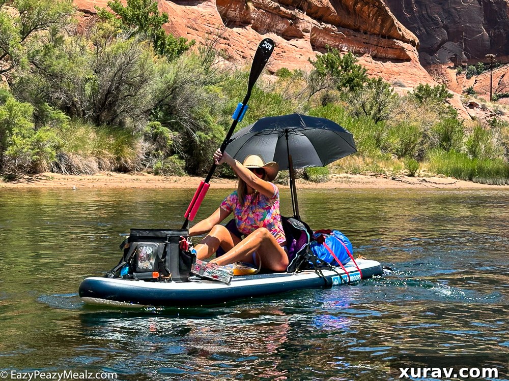 A great trip to paddleboard horseshoe bend in AZ