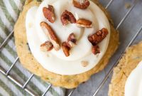 Zucchini Harvest Cookies with Cream Cheese Bliss