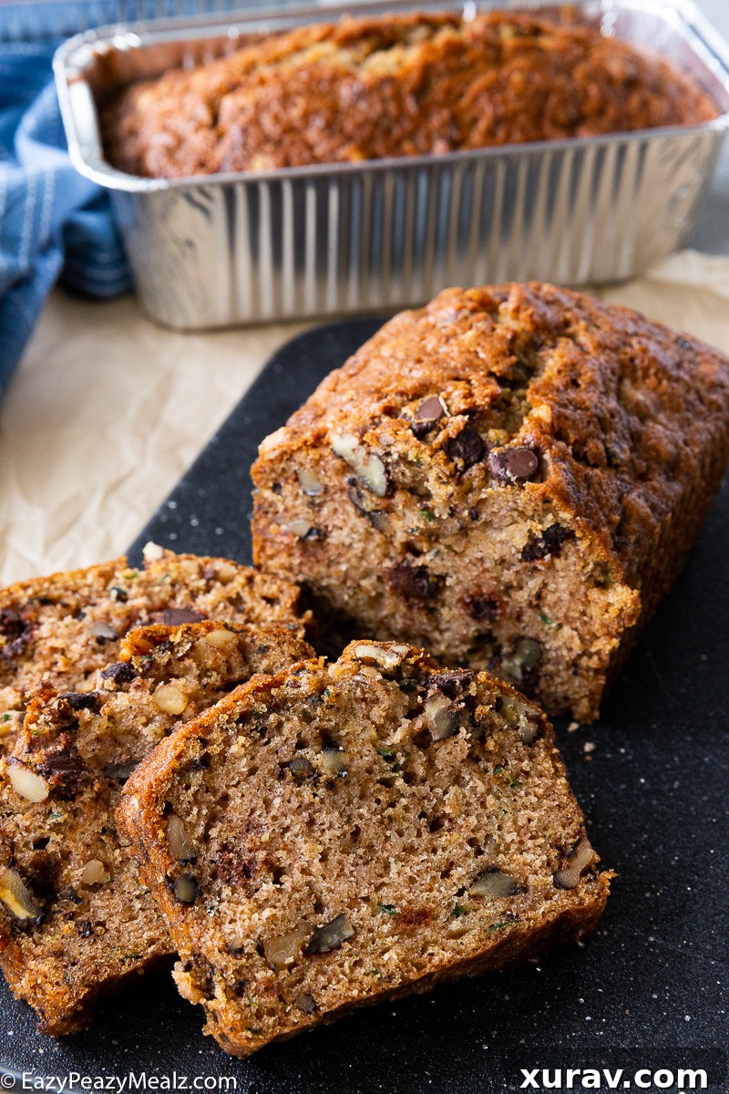 Zucchini nut bread recipe
