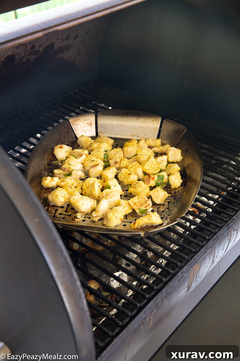 Grilling halibut for halibut fish tacos