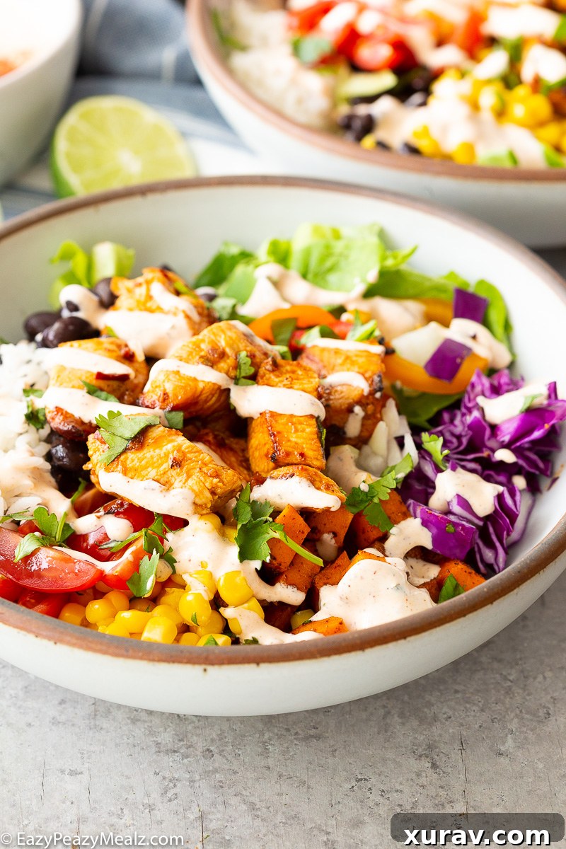 Chipotle Ranch dressing on a salad