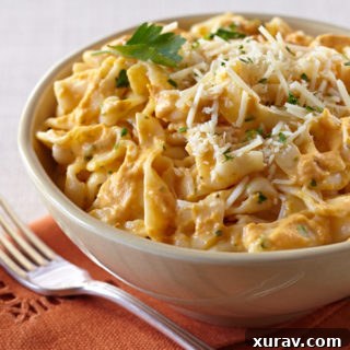 Creamy Pumpkin Fettuccine Recipe