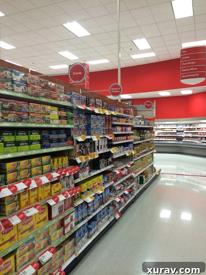 target, Bigelow tea shopping