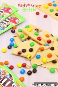 M&M's Crispy Brittle recipe image