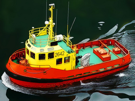 Argasire riječnim brodom